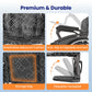 Foldable Transport Wheelchair - Lightweight Black Mobility Chair