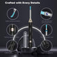 Electric Ear Pick Tool Safe Earwax Removal with LED & Suction Black