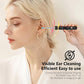 Electric Ear Pick Tool Safe Earwax Removal with LED & Suction Black