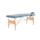 Portable Extra Width Folding Massage Table Bed - 3 Section Black