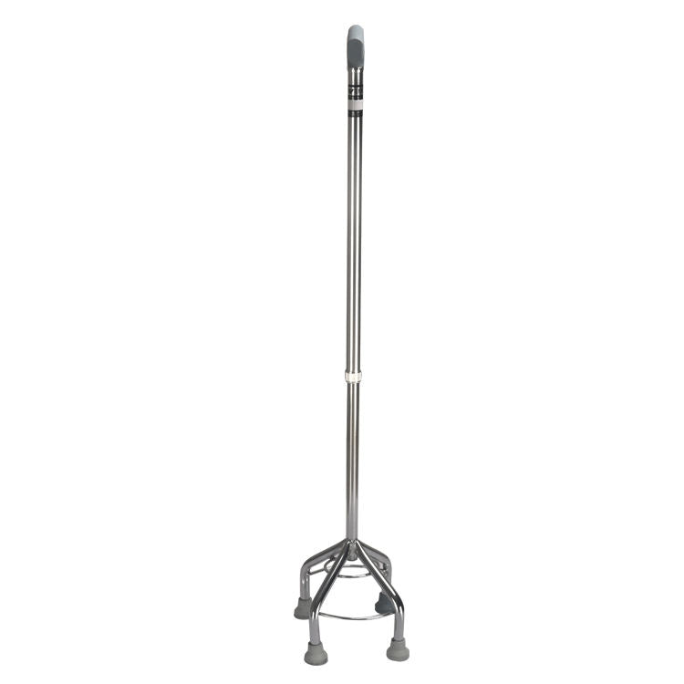 4-Leg Quadripod Walking Stick - Height Adjustable Cane for Stability