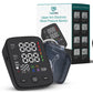 TripleMED Upper Arm Blood Pressure Monitor with LED Display Black