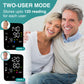 TripleMED Upper Arm Blood Pressure Monitor with LED Display Black