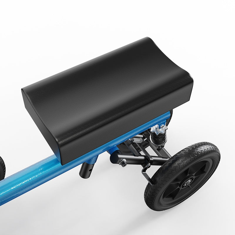 Knee Walker Scooter - Height Adjustable Crutch Alternative Blue