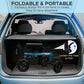 Knee Walker Scooter - Height Adjustable Crutch Alternative Blue