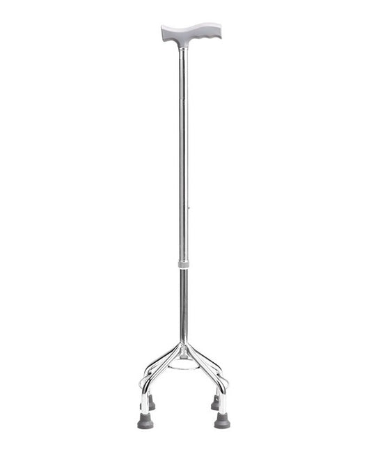 4-Leg Quadripod Walking Stick - Height Adjustable Cane for Stability
