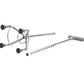 4-Leg Quadripod Walking Stick - Height Adjustable Cane for Stability