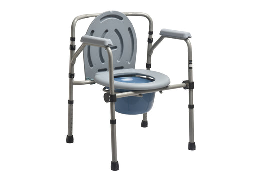 Height-Adjustable Home Care Stool - Durable Bath & Utility Seat